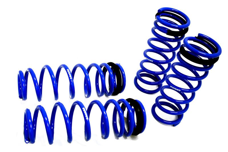 MEGAN Lowering Lower Springs Spring IS250 IS350 Sedan AWD RWD 06-13 F/R: 1.25"