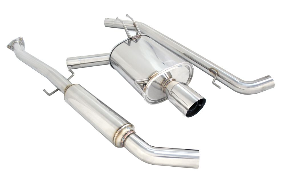 MEGAN 4" Stainless Tip OE RS Catback Exhaust Accord 4cyl 2.4L 2d Coupe 08-12 CS1