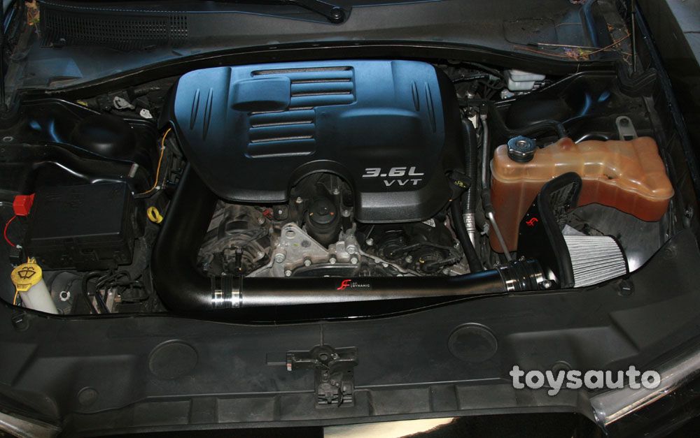 AF Dynamic Cold Air Filter intake for Chrysler 300C 14-15 3.6L V6 + Heat Shield