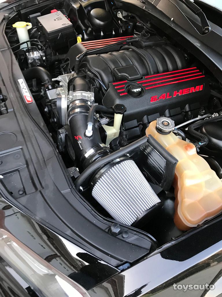 AF Dynamic Air Filter intake for Challenger Charger 11-17 6.4L V8 +Heat Shield
