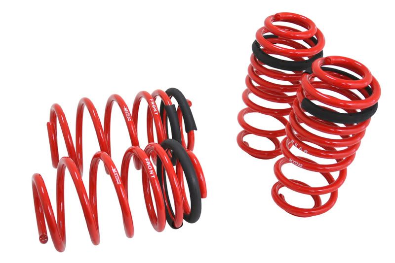 MEGAN Lowering Lower Springs Spring A3 8P 06-13 GTI 06-09 Jetta V 06-10 1"/1.75"