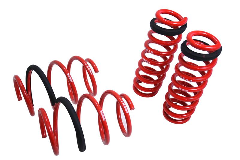 Megan Lowering Lower Springs Spring BMW F30 320 328 335 Sedan RWD F:1.7" R:1.6"