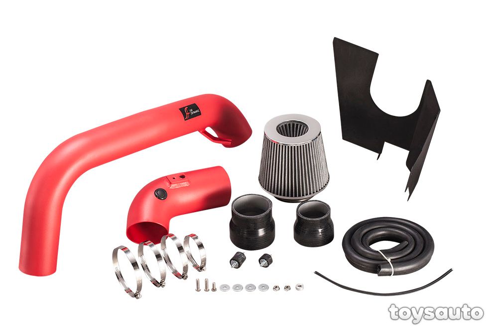 AF Dynamic Air Filter intake Red Pipe for Focus ST 13-17 2.0L Turbo +Heat Shield