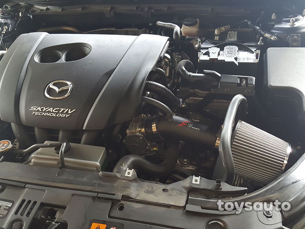 AF Dynamic Air Filter intake for Mazda 3 Mazda3 2.0 2.0L 13-18 + Box Heat Shield
