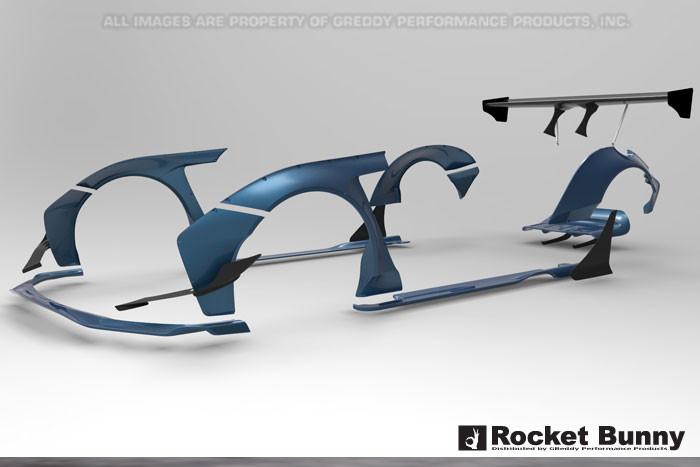 Pandem/Rocket Bunny 2015+ Lexus RCF RC-F (V8) Widebody Aero Kit