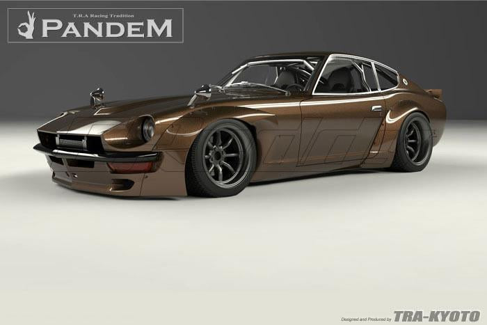 Pandem Aero 1970-73 Datsun 240Z (S30) Full Widebody Aero Kit