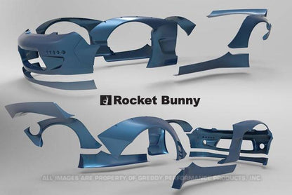Rocket Bunny/Pandem Aero 1996-2003 Mazda RX-7 FD3S Full Wide Body Kit