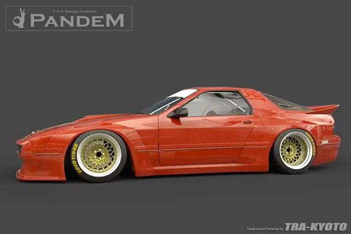 Pandem Aero 1985-92 Mazda RX-7 FC3S Wide Body Kit
