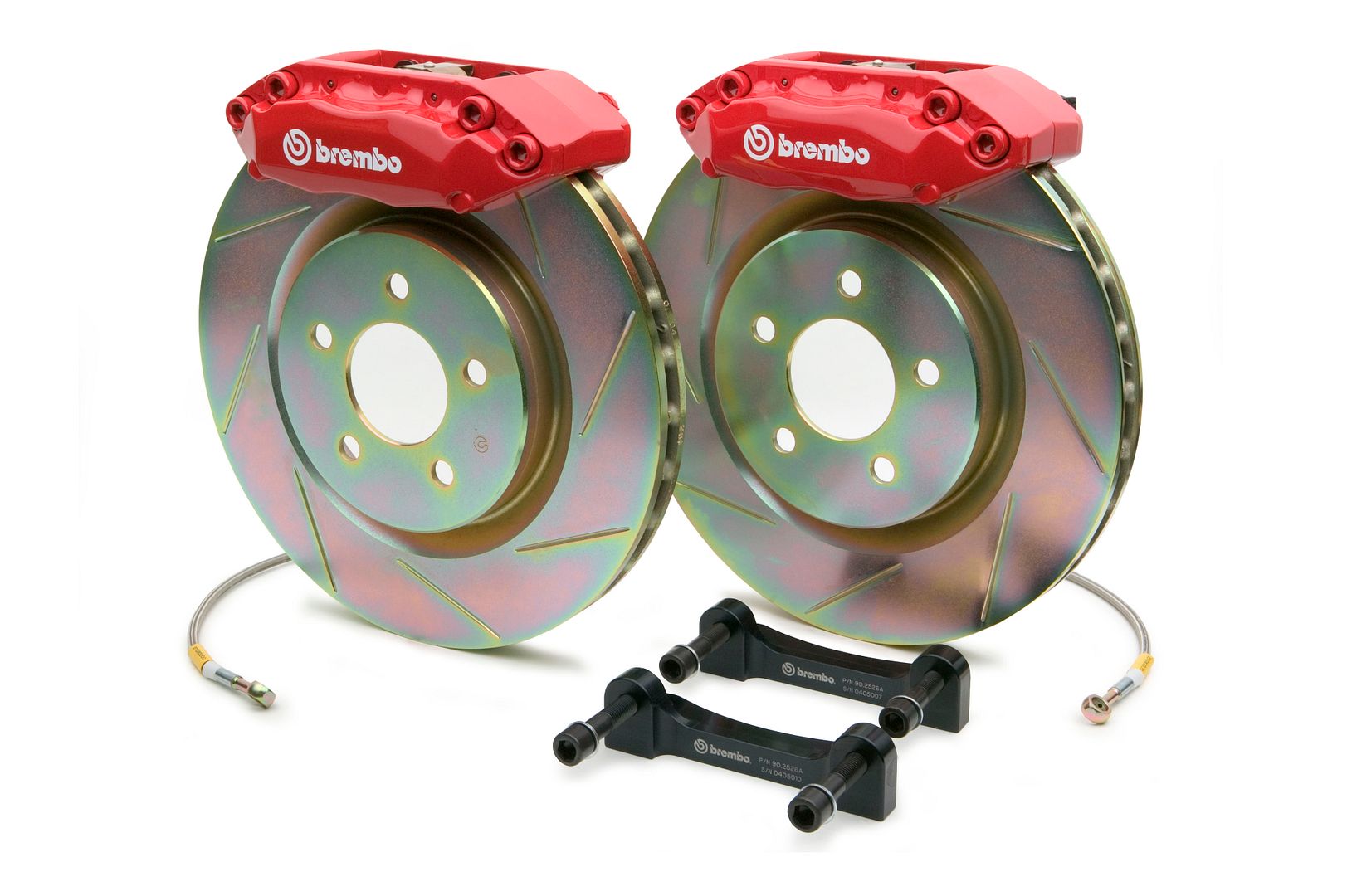 Brembo Front GT Big Brake BBK 4piston 305x28 Slot Disc Rotor Focus 05-06