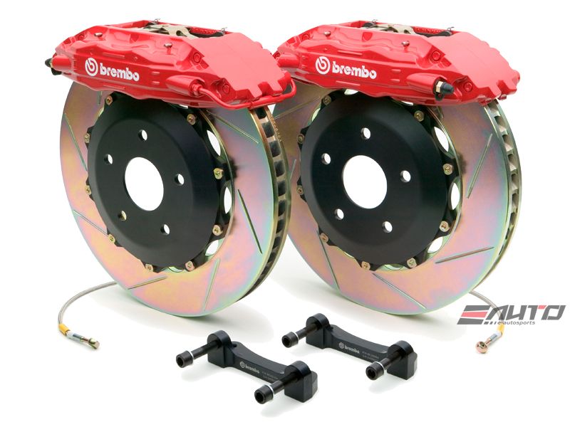 Brembo Front GT Brake 4pot Caliper Red 355x32 Slot Disc for G35 350Z Fairlady