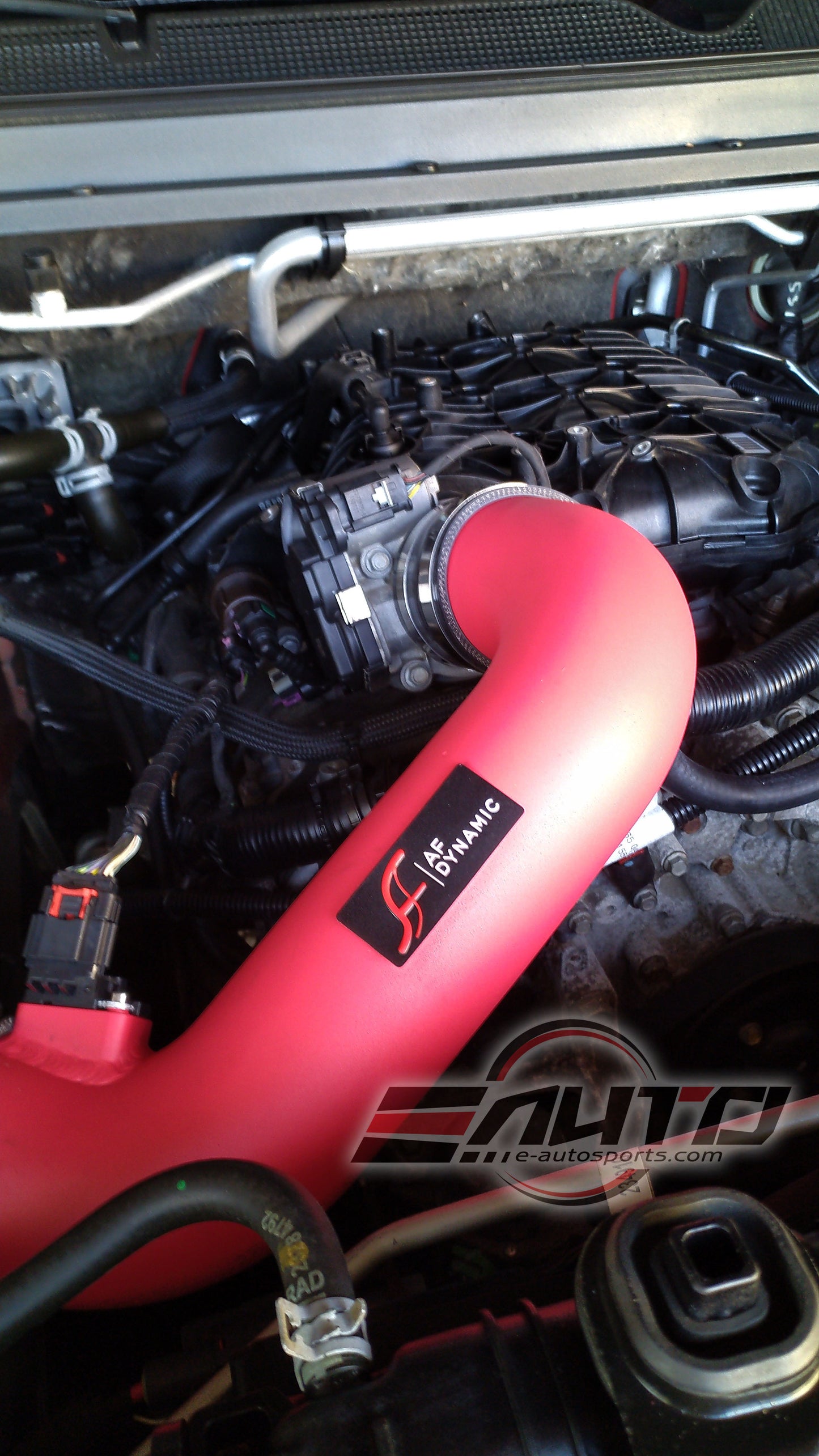 AF Dynamic Air Filter intake *Red Pipe for GMC Canyon 15-16 3.6L V6 +Heat Shield