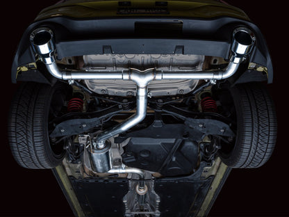 AWE Tuning 2022 VW GTI MK8 Touring Edition Exhaust - Chrome Silver Tips