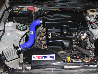HPS Performance Air Intake Kit 2001-2005 Lexus GS300 3.0L-Blue