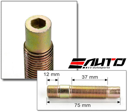 20x 75mm 14x1.5 to 14x1.5 Rim Wheel Conversion Converter Adapter Bolts Studs