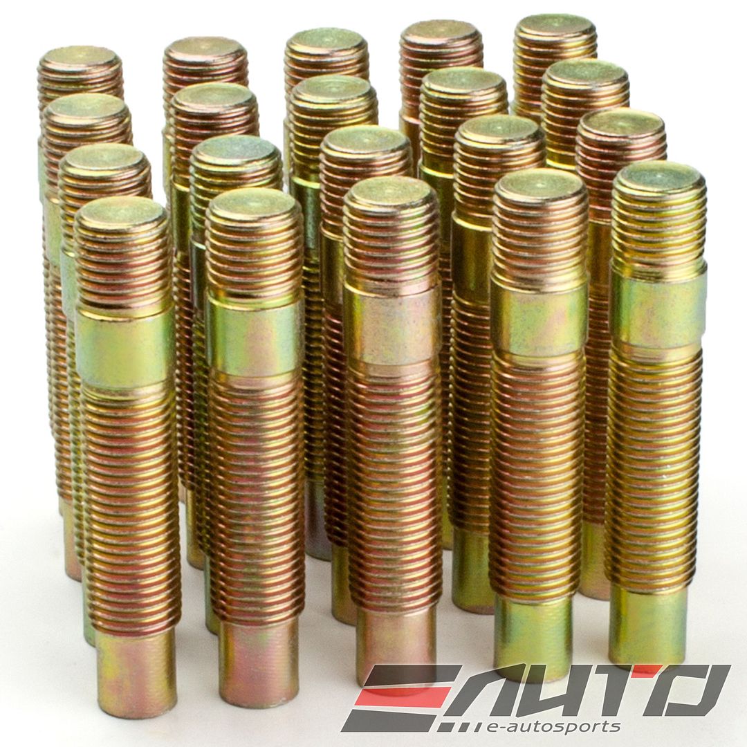 20x 75mm 14x1.5 to 14x1.5 Rim Wheel Conversion Converter Adapter Bolts Studs
