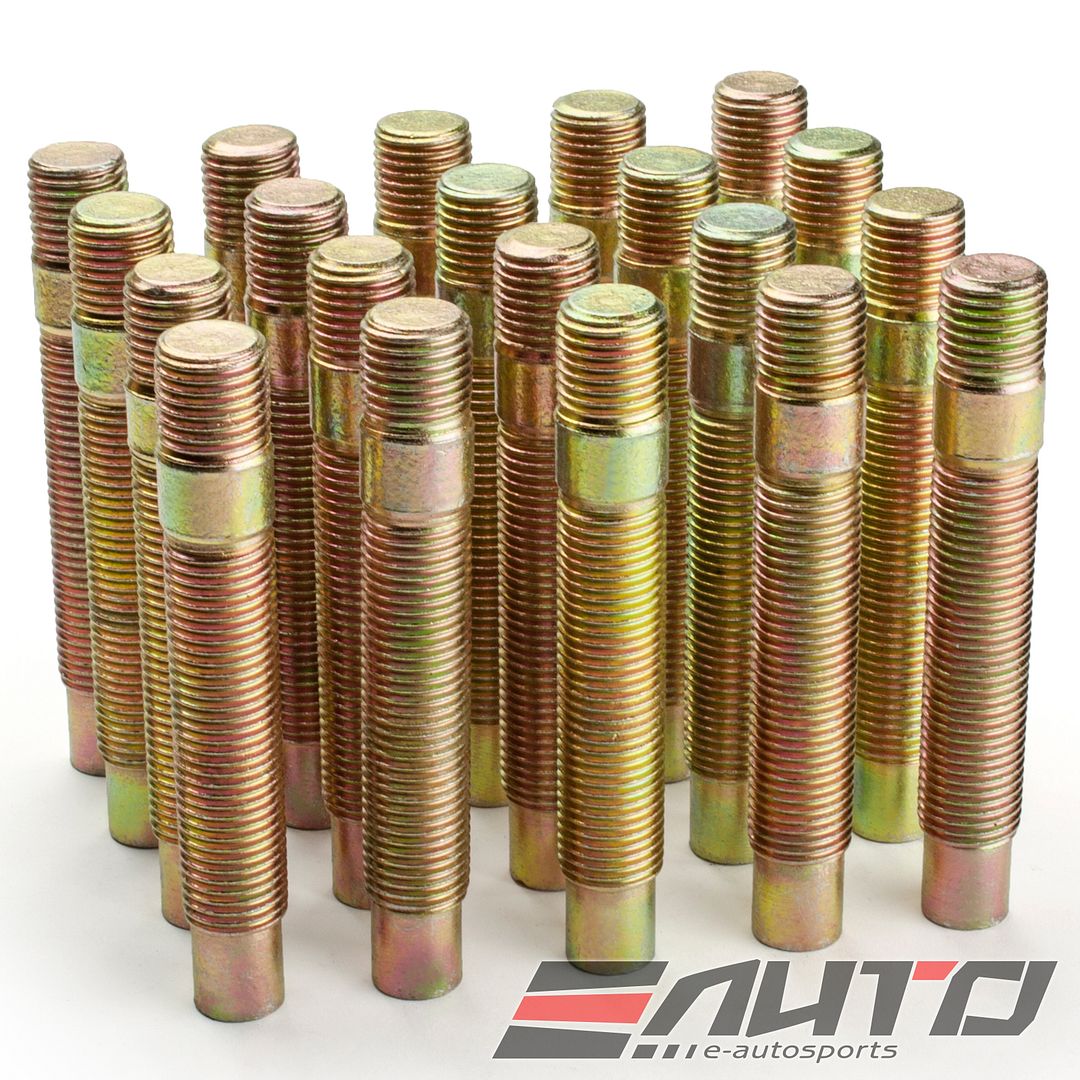 20x 90mm 14x1.5 to 14x1.5 Rim Wheel Conversion Converter Adapter Bolts Studs