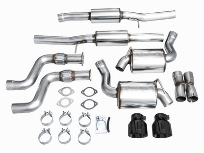 AWE Tuning 2023 Nissan Z RZ34 RWD Touring Edition Cat-Back Exhaust System w/ Diamond Black Tips