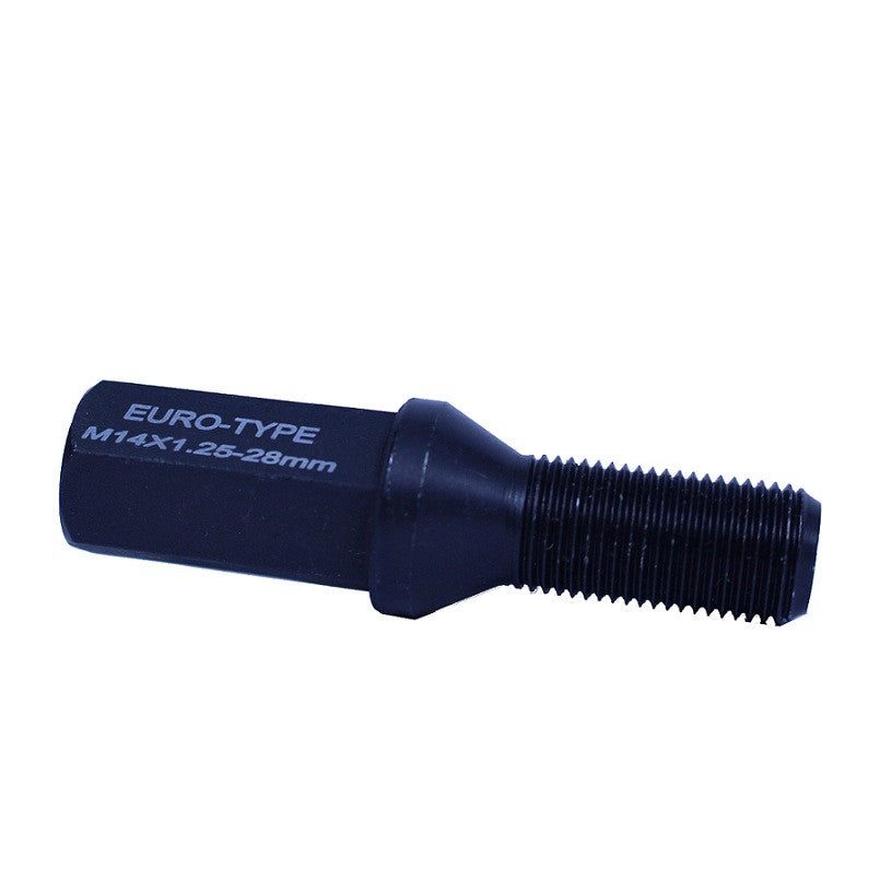 Godspeed Euro-Type Taper Cone Lug Bolts 14x1.25 28mm 10 Pcs