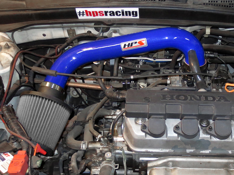 HPS Performance Air Intake Kit 2001-2005 Honda Civic DX EX LX VI 1.7L-Blue