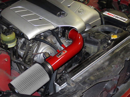 HPS Performance Air Intake Kit 2001-2005 Lexus GS430 4.3L V8-Red