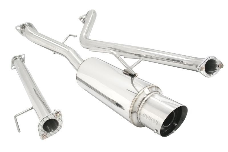 MEGAN 4.5" Stainless Tip NA Catback Exhaust for Sentra SER 02-03 B15 w/ Silencer