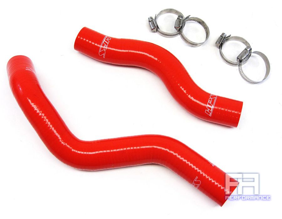 HPS Reinforced Silicone Radiator Hose Kit for Civic 1.8L R18A1 R16A 06-11 Red