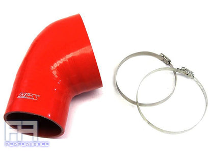 HPS Silicone MAF Air Intake Hose Tube Elbow for BMW E46 M3 3.2 3.2L S54 - Red