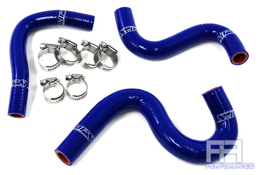 HPS Silicone Heater Hose Kit for Corolla AE86 1.6L 4A-GEU l4 LHD 84-87 Blue