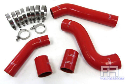 HPS Silicone Intercooler Hose Kit - Lancer EVO X 10 CZ4A 2.0L 4B11T 07-14 Red