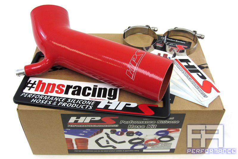 HPS Silicone Post MAF Air Intake Hose For Lexus 01-05 IS300 I6 3.0L 3.0 - Red