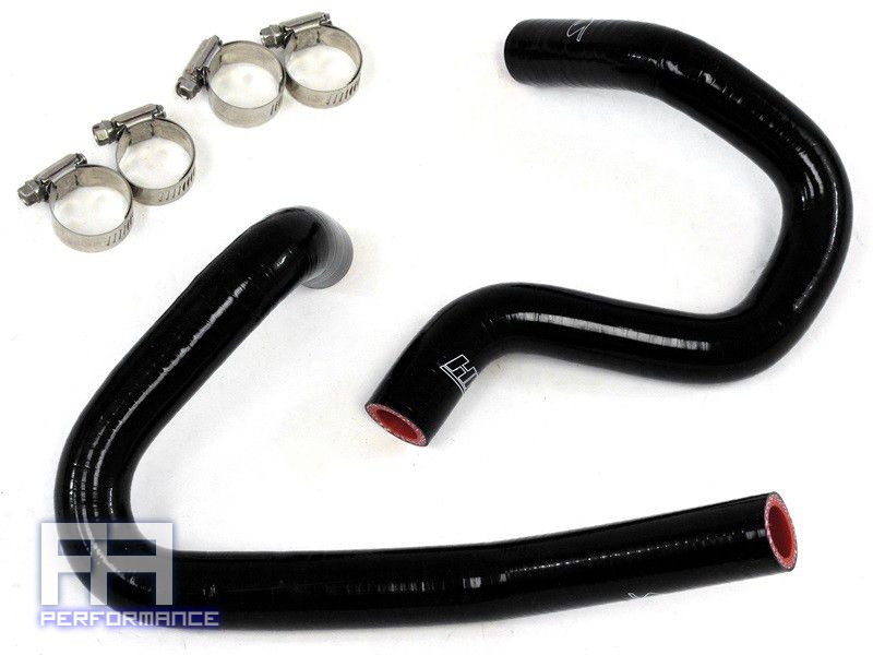 HPS Silicone Coolant Heater Hose for 13-14 Genesis Coupe 2.0 2.0L Turbo Black