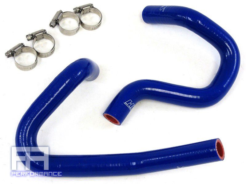 HPS Silicone Coolant Heater Hose Kit for 13-14 Genesis Coupe 2.0 2.0L Turbo Blue
