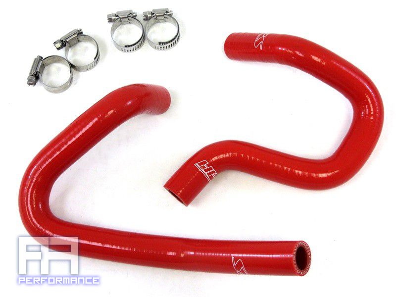 HPS Silicone Coolant Heater Hose Kit for 13-14 Genesis Coupe 2.0 2.0L Turbo Red