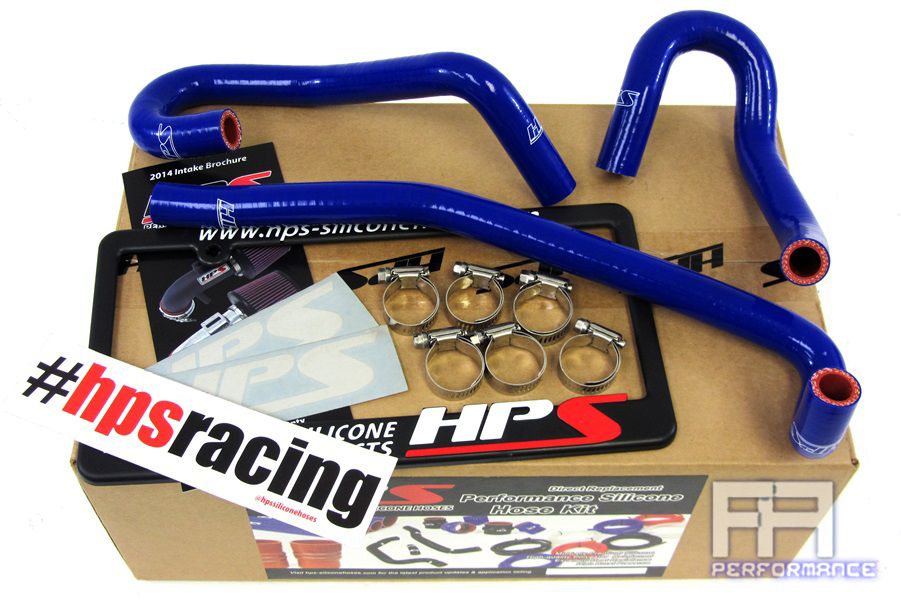 HPS Silicone Heater Hose Kit For Toyota 00-06 Tundra Sequoia V8 4.7L LHD - Blue