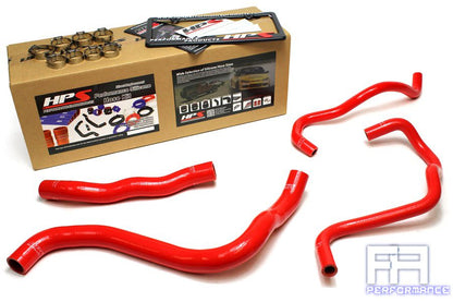 HPS Silicone Radiator+Heater Coolant Hose For Honda 13-15 Accord 3.5L V6 LHD Red