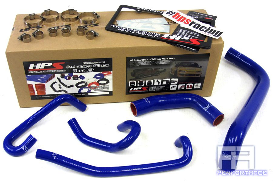HPS Silicone Radiator + Heater Hose Kit For 04-06 Sequoia Tundra 4.7 V8 LHD Blue