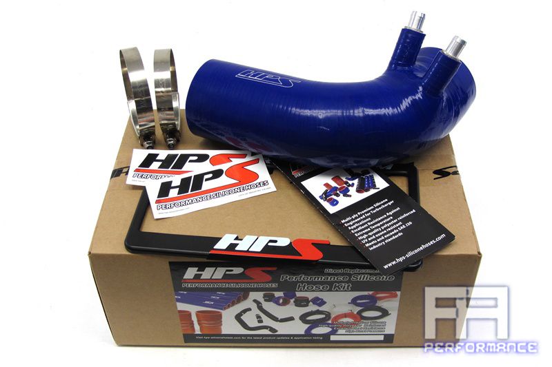 HPS Silicone Post MAF Air Intake Hose For 15-16 RCF RC F 16 GSF GS F 5.0L Blue
