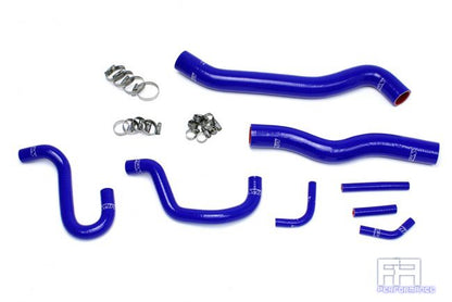 HPS Silicone Radiator Heater Hose Kit For 12-16 Genesis Coupe 3.8L V6 LHD Blue