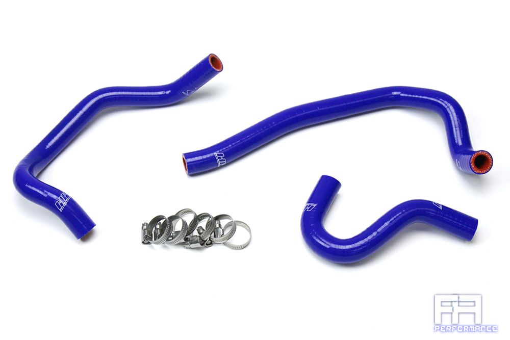 HPS Silicone Heater Coolant Hose Kit For 86-92 Toyota Supra MK3 7MGE 7MGTE Blue