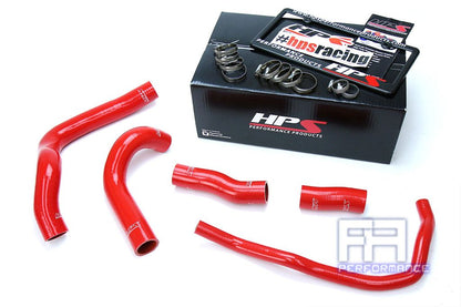 HPS Silicone Radiator Hose Kit For 16-17 RC RC200t GS GS200t 2.0L Turbo Red