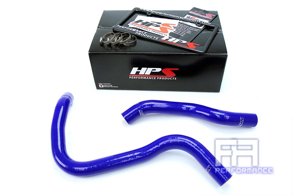 HPS Silicone Radiator Hose Kit For 07-08 TL Type-S 3.5L 04-08 TL 3.2L V6 Blue