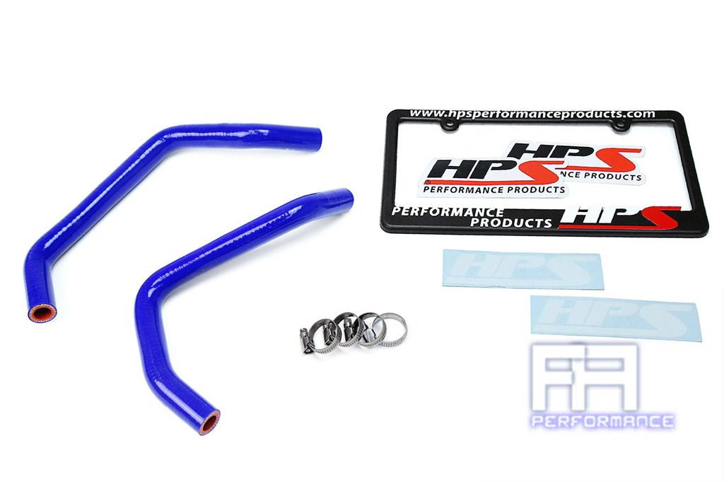 HPS Reinforced Silicone Heater Hose Kit For Toyota 07-11 Tundra 5.7L V8 Blue