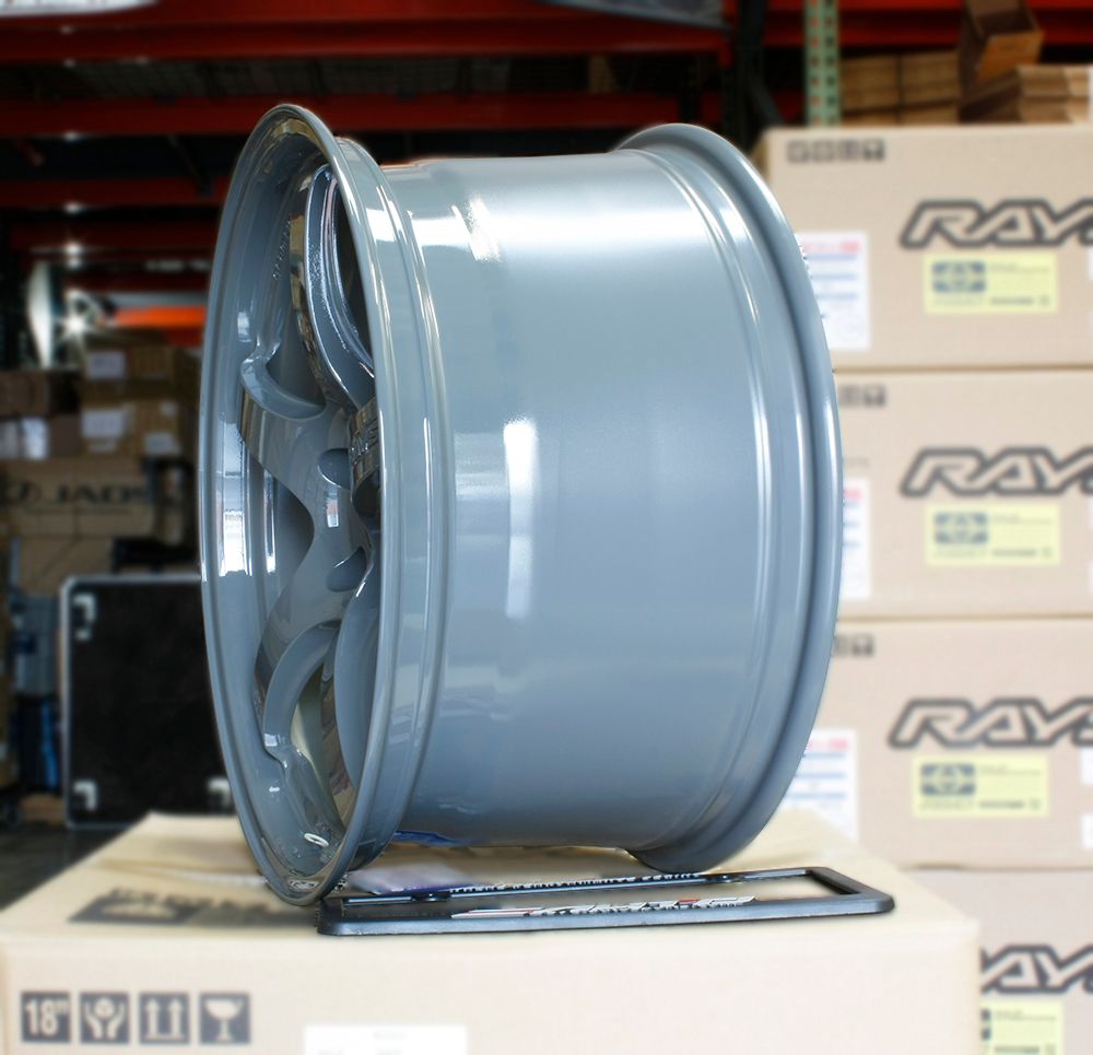 Rays 57CR Glossy Gray Wheel Rim 18" 18x9.5 +38 5x114 for Civic Accord TLX ILX TL