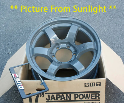 Rays 57DR-X Arms Gray Wheels 17x8.5 +0 6x139 Tacoma 4Runner FJ Cruiser