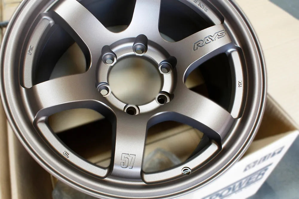 Rays 57DR-X Bronze 2 Wheels 17x8.5 +0 6x139 - Tundra Sequoia Land Cruiser