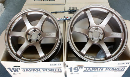 Rays 57DR Bronze Wheels 19x9.5/10.5 5x112 Set of 4