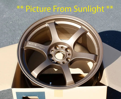 Rays 57DR *Bronze Wheel Rim 18x9.5 5x100 +38 Set Of 4