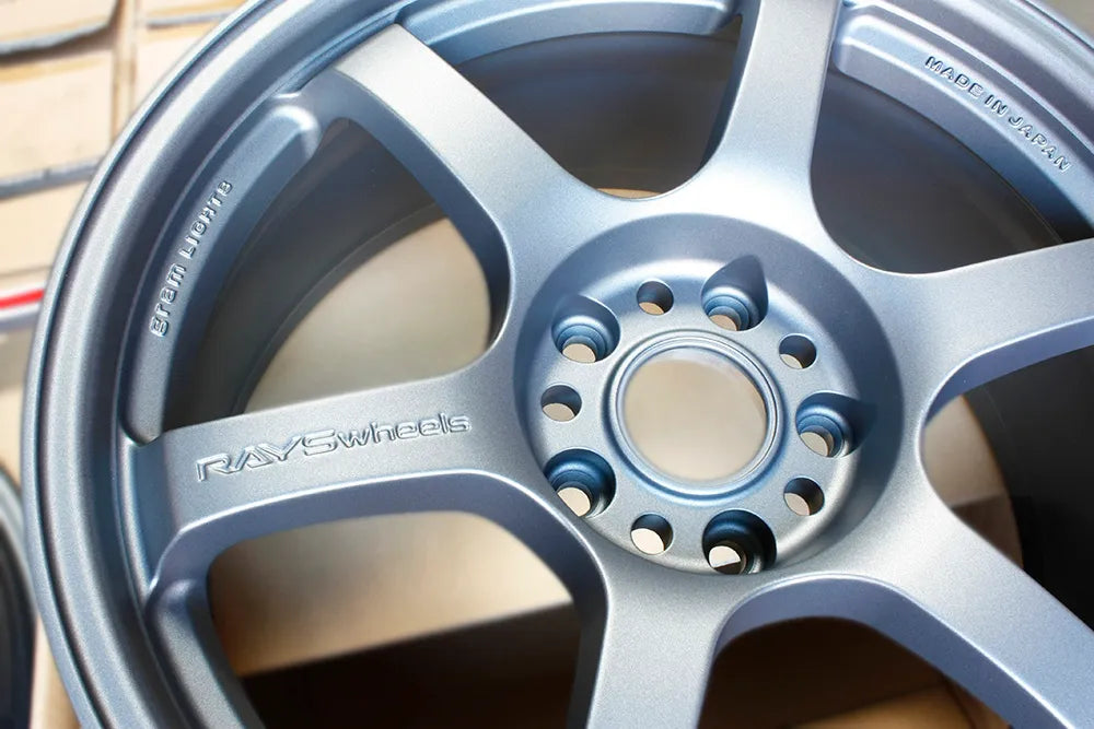 Rays Gram Lights 57DR GunBlue 2 Wheel 18x8.5 +37 Altima Maxima Sentra G35 G37