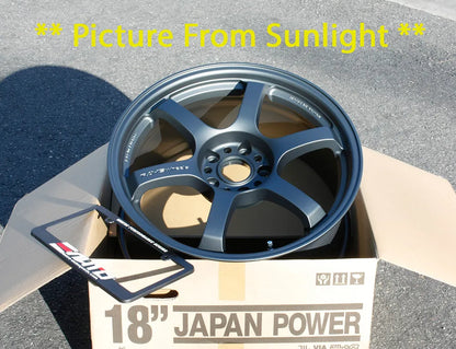 Rays Gram Lights 57DR GunBlue 2 Wheel 18x8.5 +37 Elantra GT Veloster N Kona