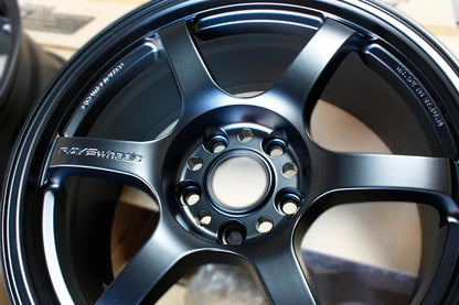 Rays Gram Lights 57DR Semi Gloss Black Wheel Accord Civic TLX ILX CRV 18x8.5 +37 5x114